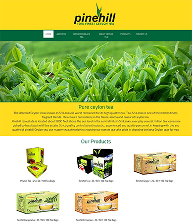 Pinehill website