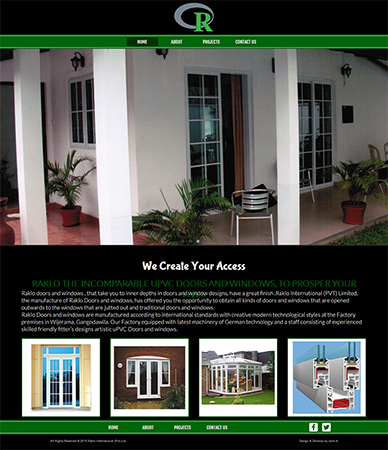 Raklo website